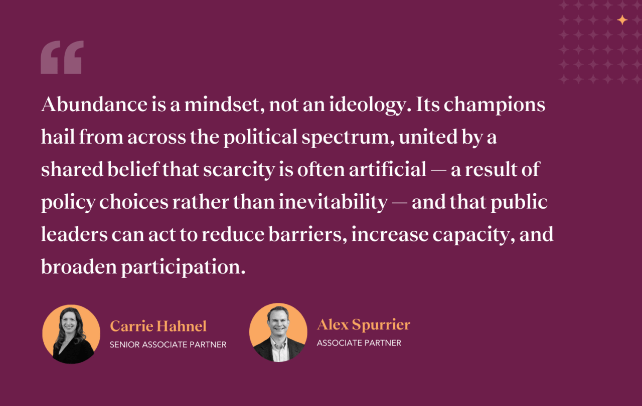 An Abundance Agenda for K-12 Education