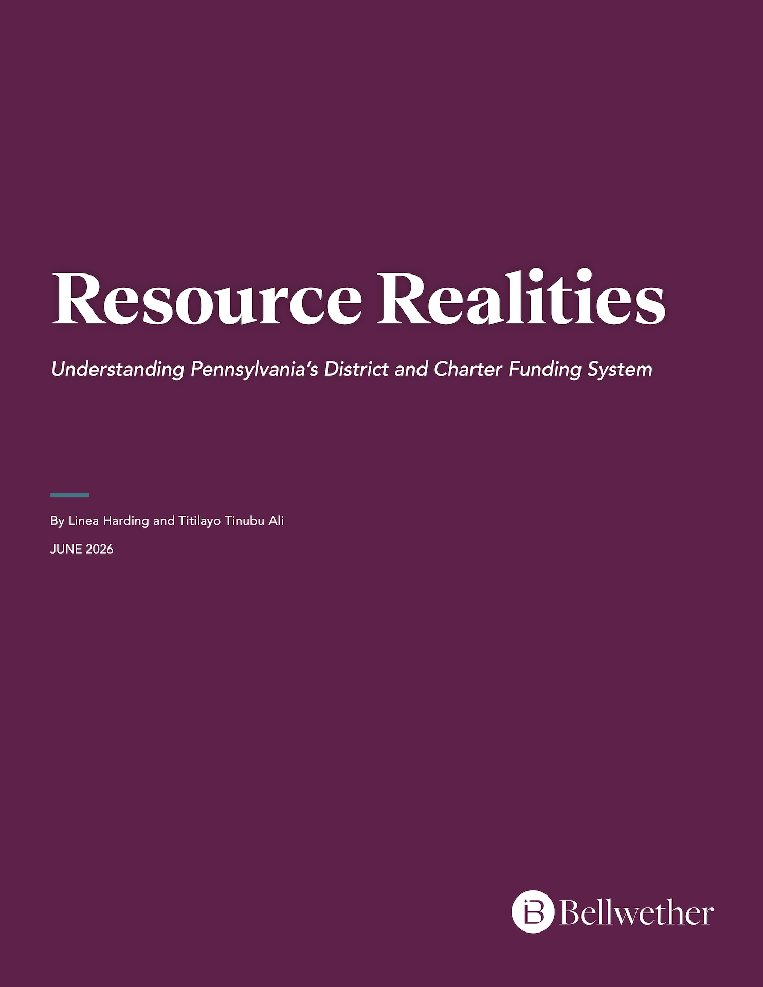 Resource Realities: Understanding Pennsylvania’s District and Charter Funding System