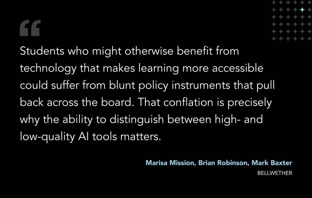 Signals of Quality in AI-Powered Ed Tech Tools — and How States and Advocates Can Use Them in Procurement