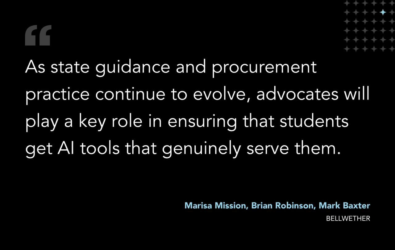 Advocate Resource Guide: Ways to Push for High-Quality AI-Powered Ed Tech